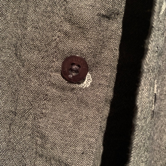 Stussy All Over White Paisley Print Long Sleeve Button Down Shirt M - Picture 4 of 8